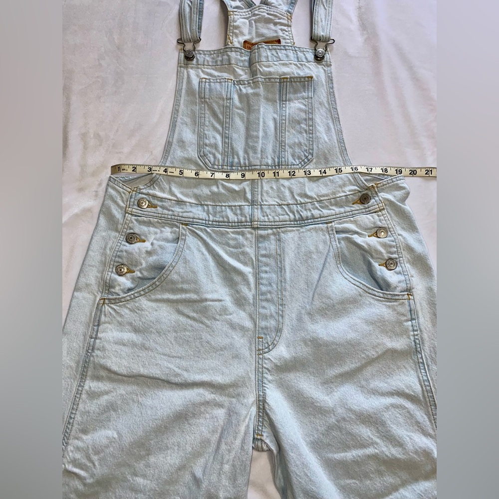 Levi's Light Blue Denim Overall Jumpsuit - Picture 7 of 11